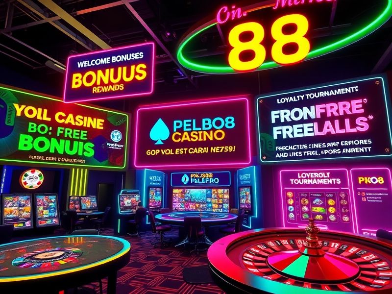 Official promotional website for pko88.com, a licensed online gambling platform offering casino games, sports betting, and poker with competitive odds and secure transactions.